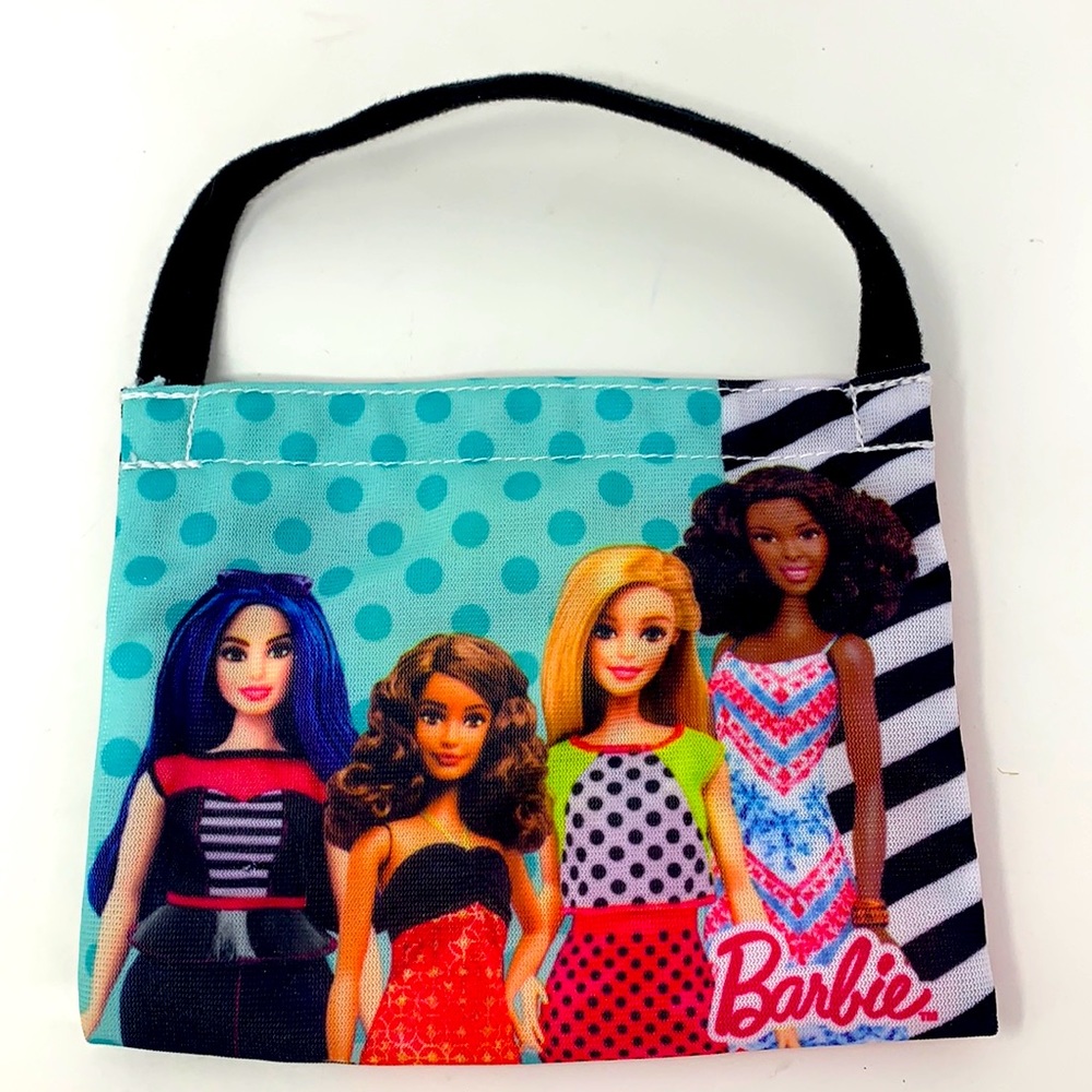6.5” Barbie Express Your Style fabric purse 2017